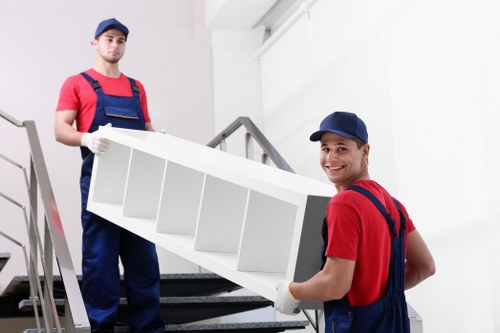 Office removal team planning a business relocation in the Netherlands