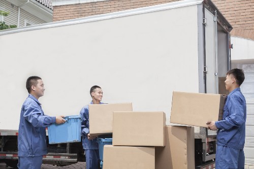 Man and van vehicle helping with a local move in the Netherlands