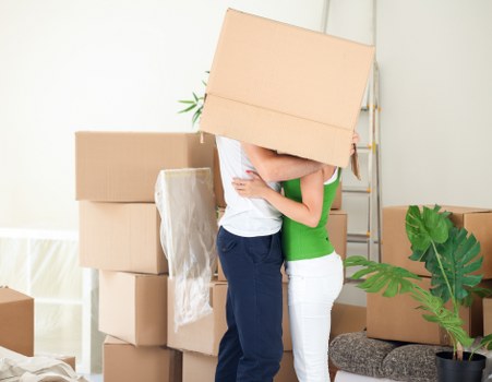 Van transport for moves in Dutch city centers